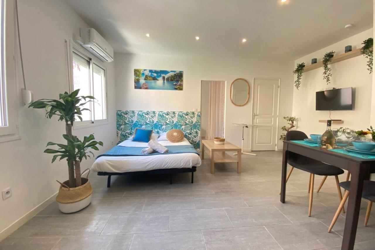 Exotic Chic & Calm - Lumineux - Clim/Wifi/Netflix Apartment Marseille Luaran gambar