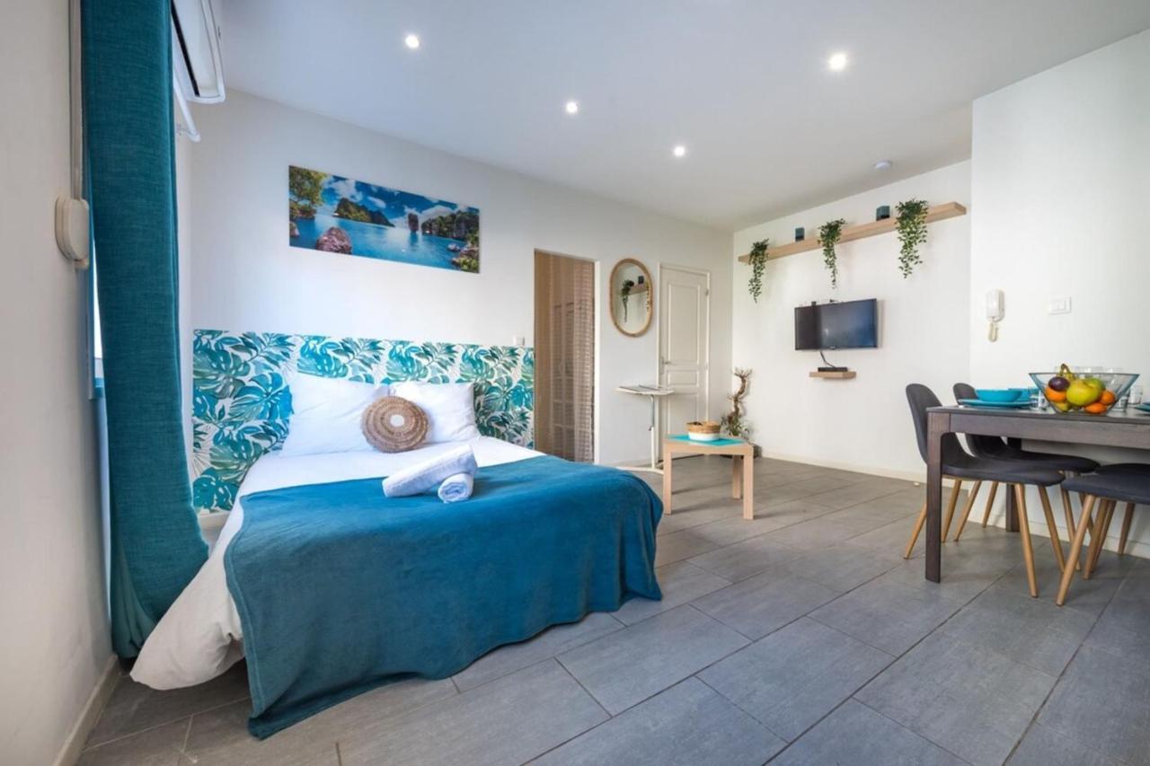 Exotic Chic & Calm - Lumineux - Clim/Wifi/Netflix Apartment Marseille Luaran gambar